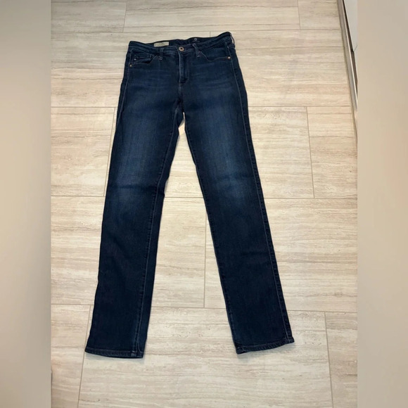 ag adriano goldschmied Women’s The Prima Mid Rise Cigarette Jeans Size 27R - Picture 1 of 6